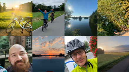 ITler radeln für ein gutes Klima